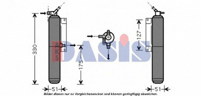 AKS DASIS 803440n -  Осушитель, кондиционер